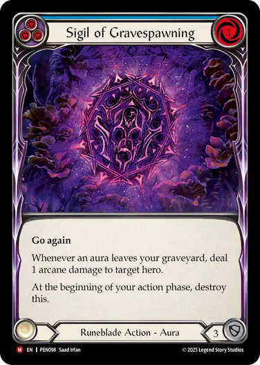 [CF]Sigil Of Gravespawning (Blue) (Marvel)