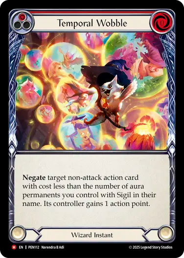 Temporal Wobble (Red)