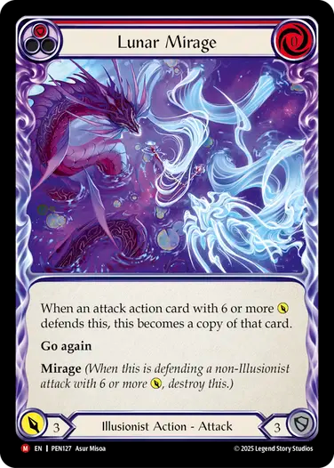 Lunar Mirage (Red)