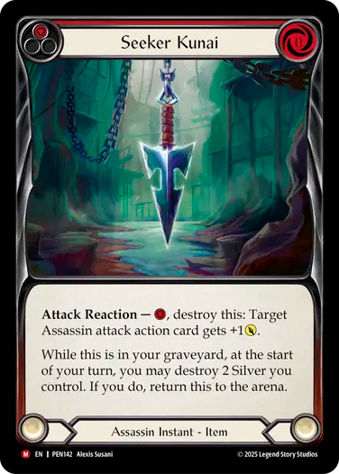 Seeker Kunai (Red)