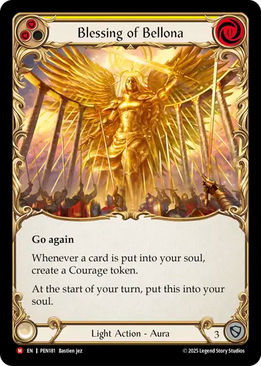 [CF]Blessing Of Bellona (Yellow) (Extended Art)