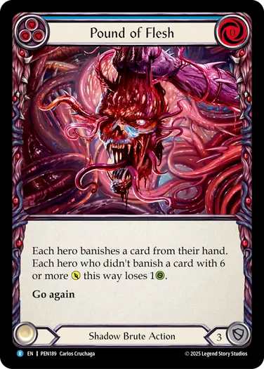 Pound Of Flesh (Blue)