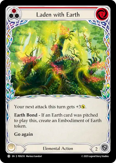 [RF]Laden With Earth (Red)