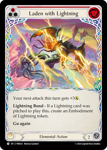 [RF]Laden With Lightning (Red)