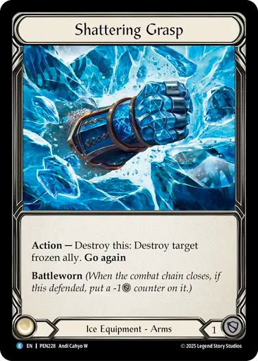 [CF]Shattering Grasp