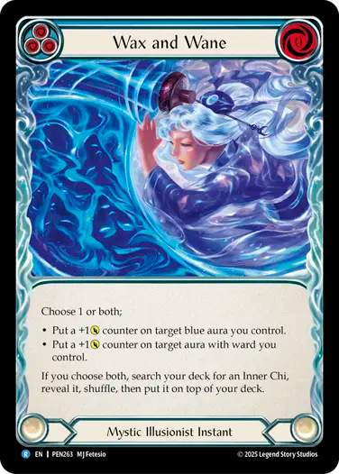 Wax And Wane (Blue)
