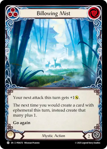 Billowing Mist (Blue)