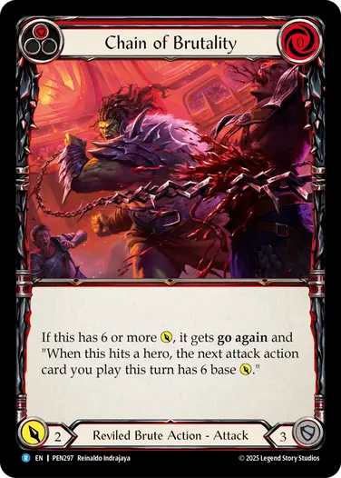 Chain of Brutality (Red)