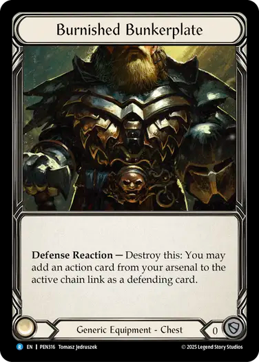 [CF]Burnished Bunkerplate