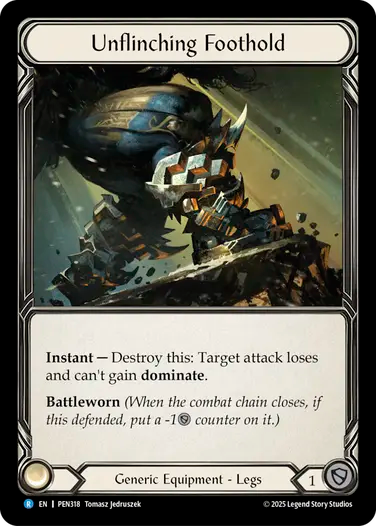 [CF]Unflinching Foothold