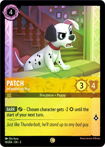 Patch - Intimidating Pup