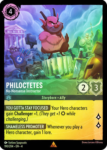 Philoctetes - No-Nonsense Instructor