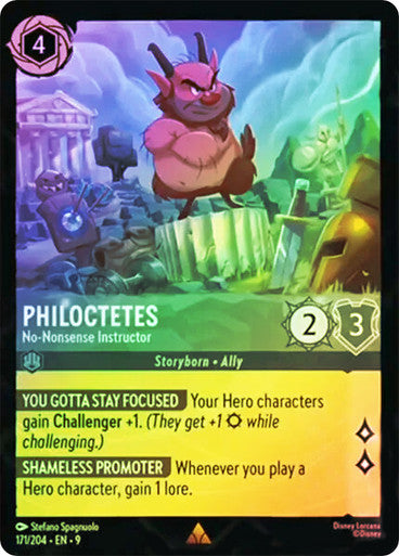 [CF]Philoctetes - No-Nonsense Instructor