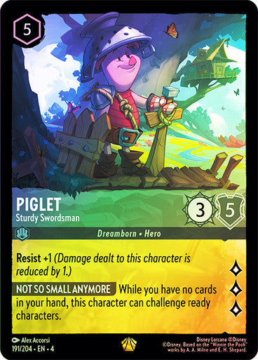 Piglet - Sturdy Swordsman
