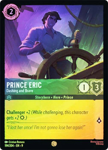 Prince Eric - Dashing and Brave