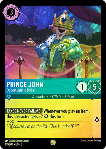 [CF]Prince John - Opportunistic Briber