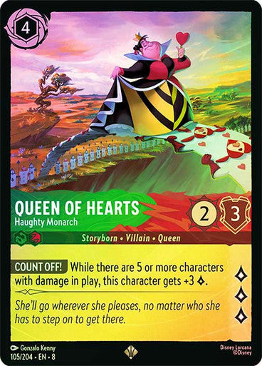 Queen of Hearts - Haughty Monarch