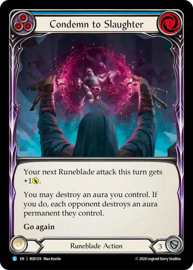Condemn to Slaughter (Blue)