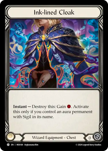 [CF]Ink-lined Cloak