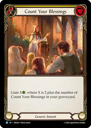 [RF]Count Your Blessings (Yellow)