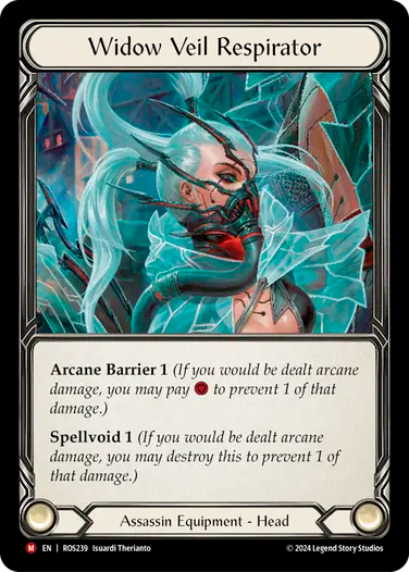 [CF]Widow Veil Respirator