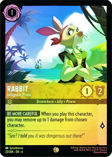 Rabbit - Indignant Pirate
