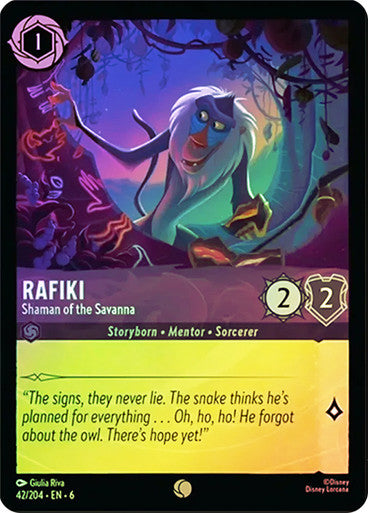 Rafiki - Shaman of the Savanna