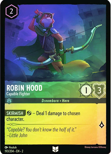 Robin Hood - Capable Fighter