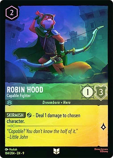 Robin Hood - Capable Fighter