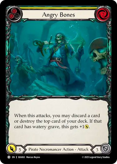 Angry Bones (Yellow)