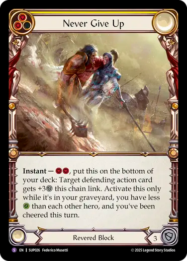[RF]Never Give Up