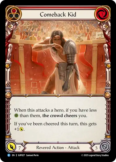 Comeback Kid (Red)