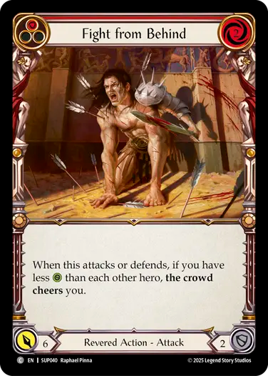 Fight from Behind (Red)