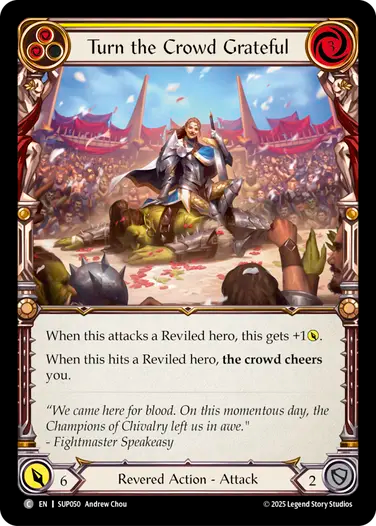[RF]Turn the Crowd Grateful (Yellow)