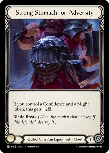 [CF]Strong Stomach for Adversity