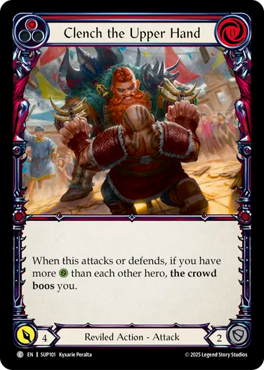 [RF]Clench the Upper Hand (Red)