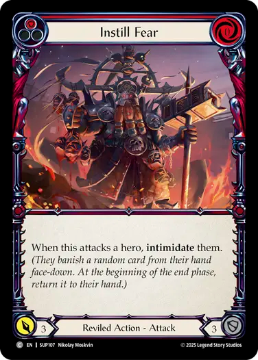 Instill Fear (Red)