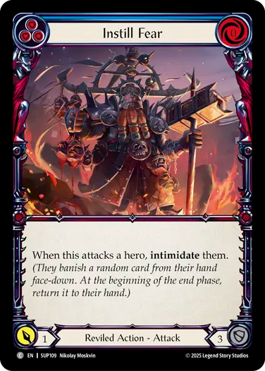 Instill Fear (Blue)