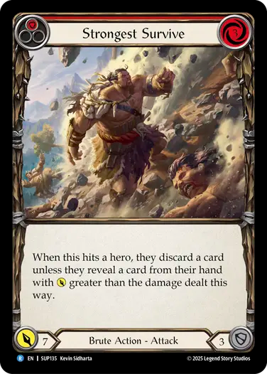 Strongest Survive (Red)