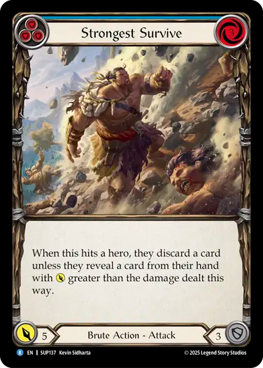 Strongest Survive (Blue)
