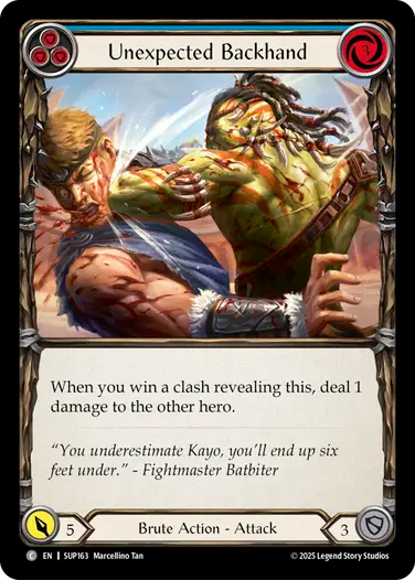 [RF]Unexpected Backhand (Blue)