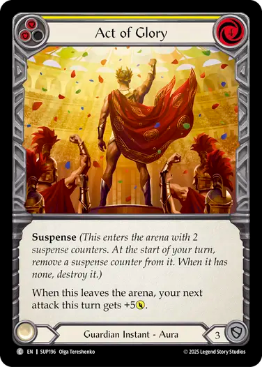 Act of Glory (Yellow)