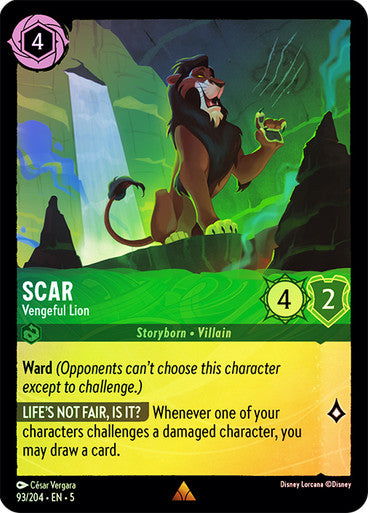 Scar - Vengeful Lion