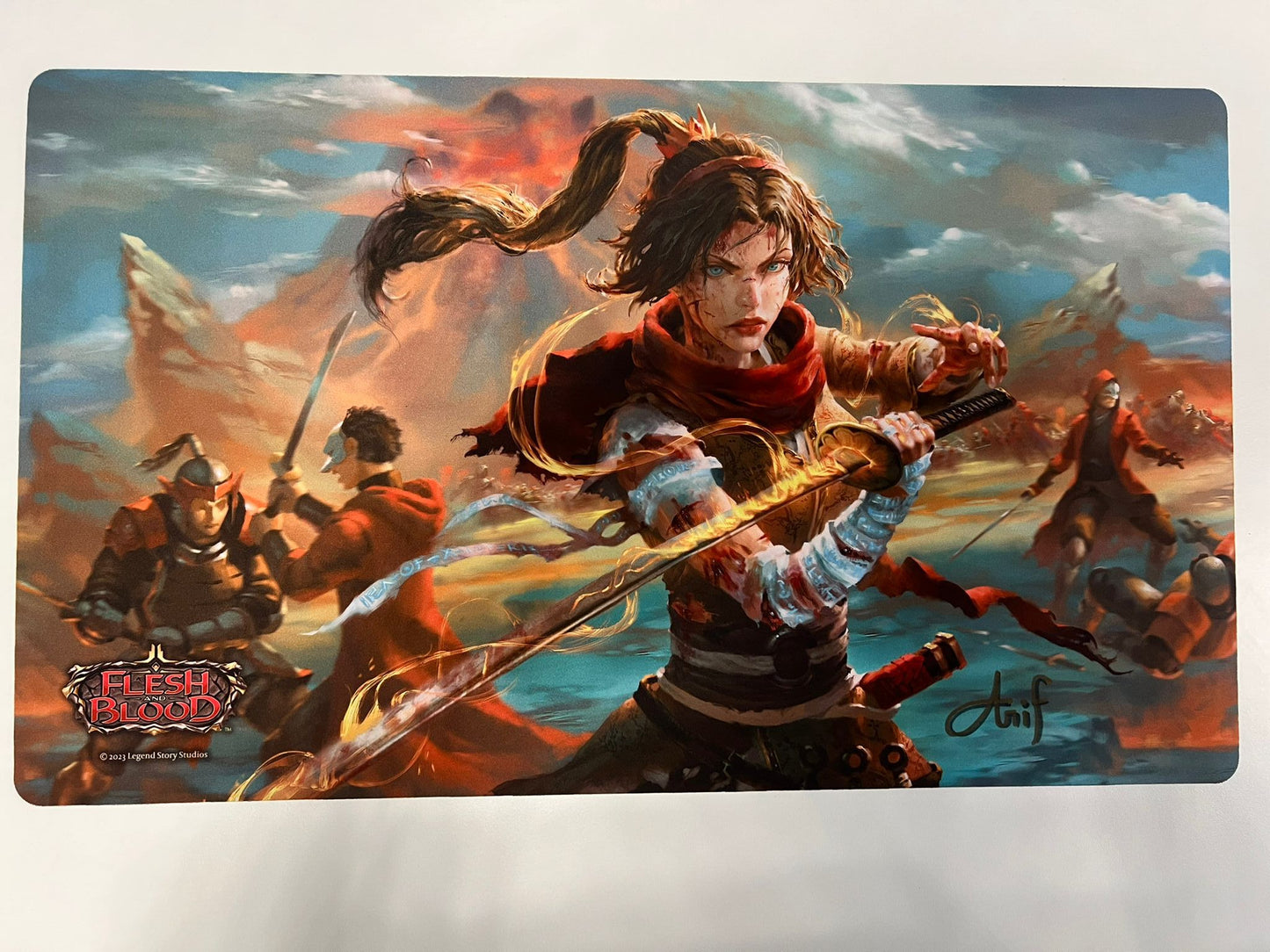Scar For A Scar Playmat (signed by Artist)