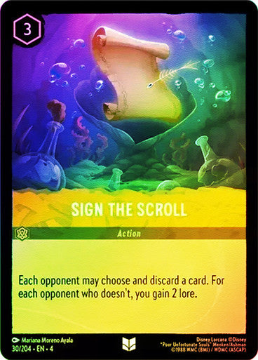 Sign the Scroll
