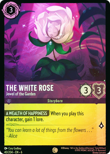 The White Rose - Jewel of the Garden