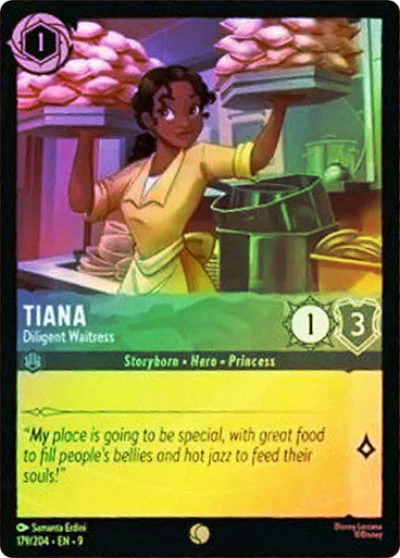 Tiana - Diligent Waitress