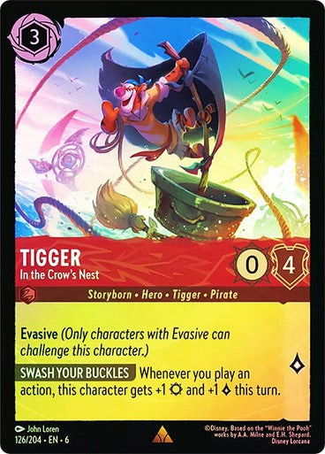 Tigger - In the Crow's Nest