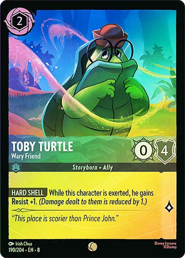 Toby Turtle - Wary Friend
