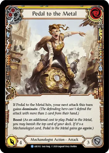 [RF]Pedal to the Metal (Yellow)